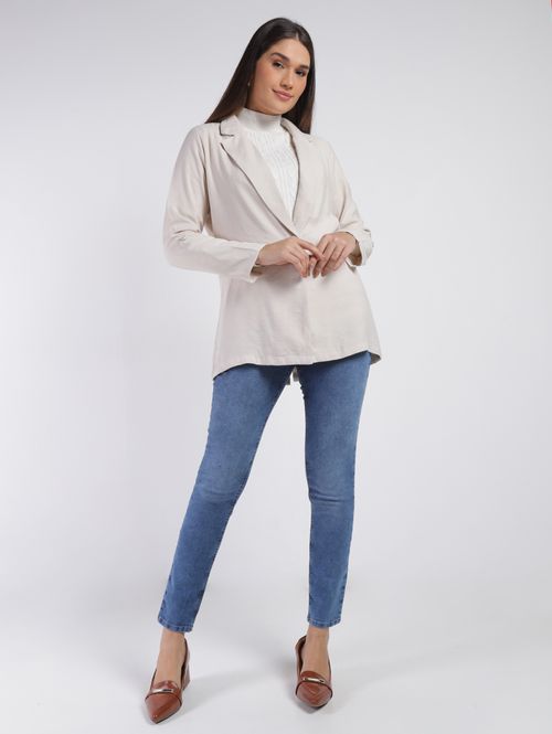 Calça Jeans Cigarrete Feminina AZUL