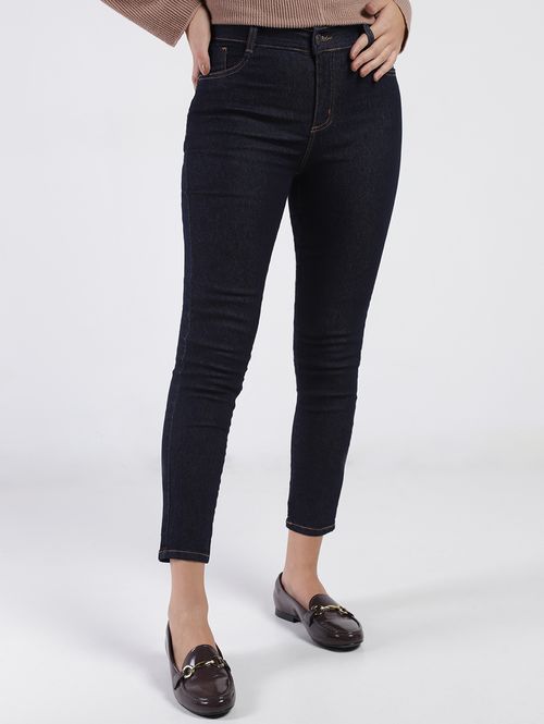 Calça Jeans Hot Pants Sawary Feminina AZUL