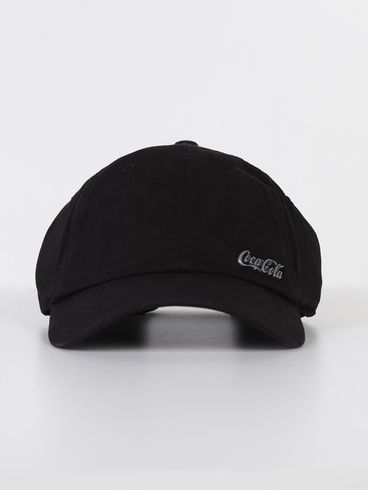 Boné 6 Gomos Coca Cola PRETO