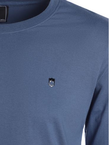 Camiseta Manga Longa Masculina AZUL