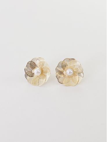 Brinco Flor DOURADO