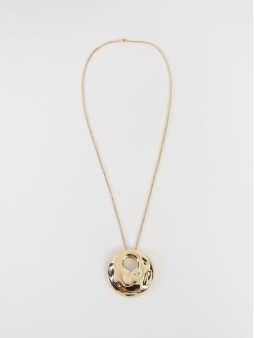 Colar Alongado Orgânico DOURADO