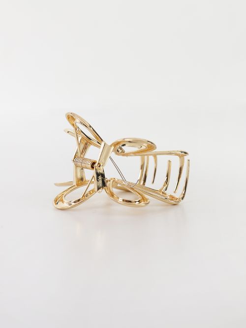 Acessório de Cabelo Flor DOURADO