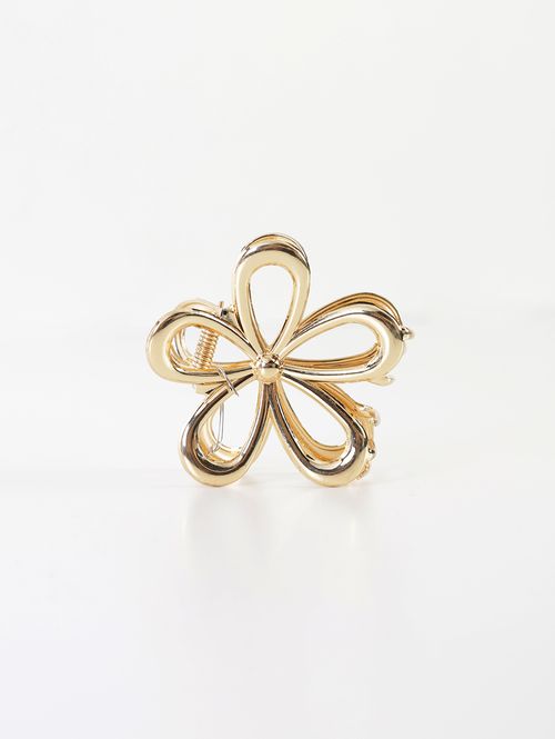 Acessório de Cabelo Flor DOURADO