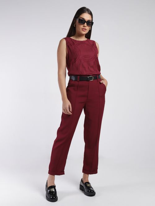 Blusa Regata Eagle Rock Feminina VINHO