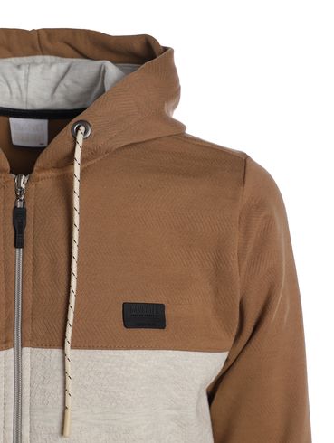 Jaqueta Moletom Gangster Masculina CARAMELO