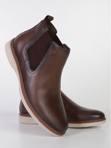 Botina Cardiff Pegada Masculina MARROM