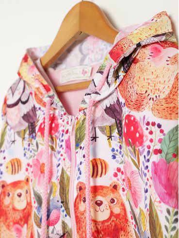Jaqueta Infantil Para Menina - BRANCO