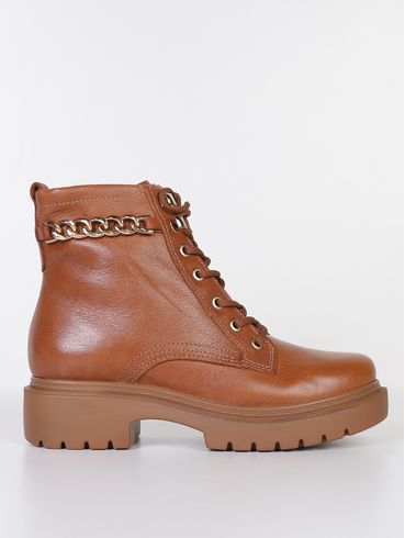 Bota Cano Curto Vittoria Pegada Feminina CARAMELO