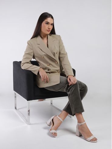Calça Veludo Reta Feminina VERDE