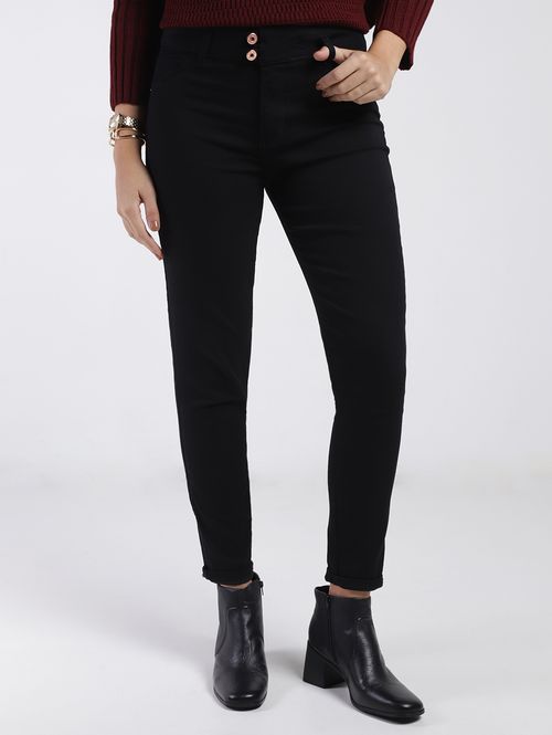 Calça Sarja Cigarrete Feminina PRETO