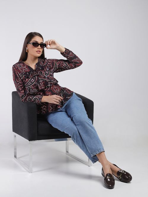 Calça Jeans Mom Autentique Feminina AZUL