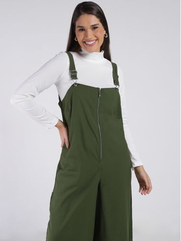 Macacão Pantalona Feminino VERDE