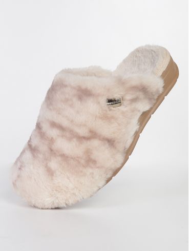 Pantufa Slip Pegada Feminina BEGE