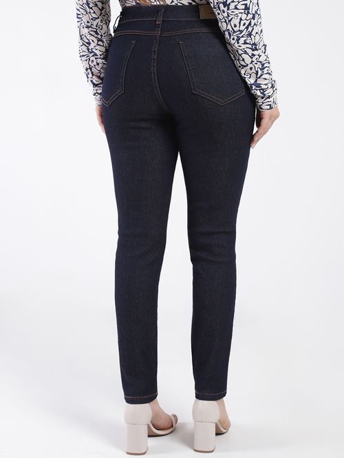 Calça Jeans Skinny Sawary Feminina AZUL