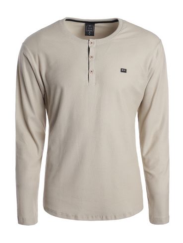 Camiseta Manga Longa Masculina BEGE