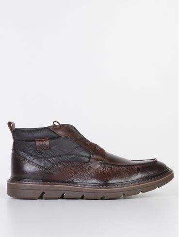 Botina Jef Masculina MARROM/PRETO