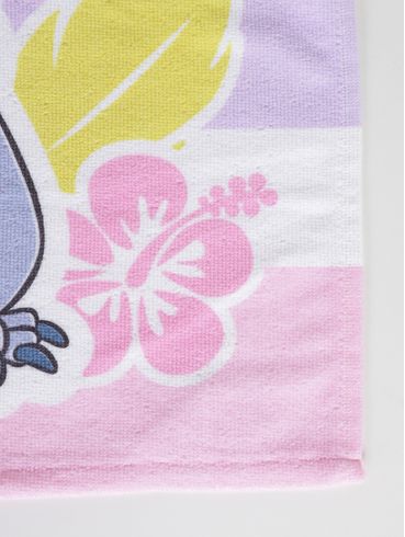 Toalha Stitch Lepper Infantil - ROSA CLARO
