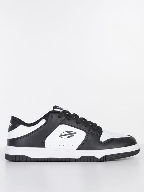 Tênis Casual Action Mormaii Masculino PRETO/BRANCO