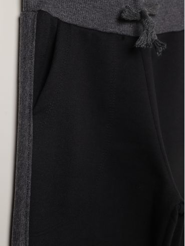Calça Jogger Infantil Para Menino - PRETO