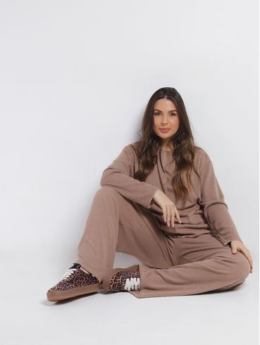 Blusa Manga Longa Autentique Feminina BEGE