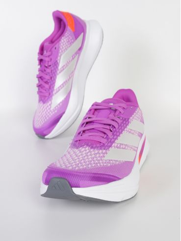 Tênis Esportivo Duramo SL2 Adidas Feminino LILAS/LARANJA