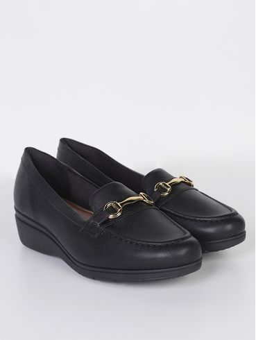 Mocassim Anabela Piccadilly Feminino PRETO