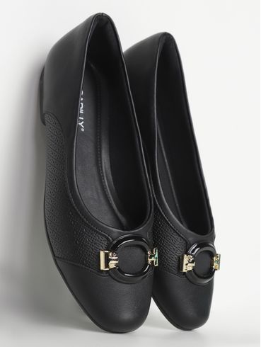 Sapatilha Piccadilly Feminino PRETO