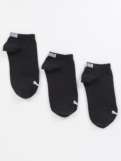 Kit 03 Meias Cano Curto Puma Feminina PRETO