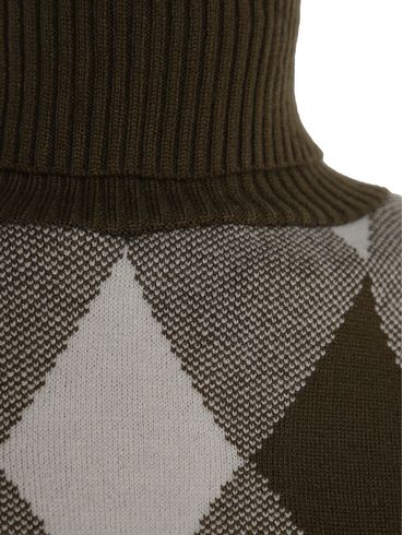 Blusão Tricot Xadrez Feminino VERDE