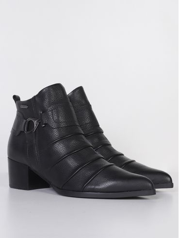 Bota Cano Curto Bottucson Bottero Feminina PRETO