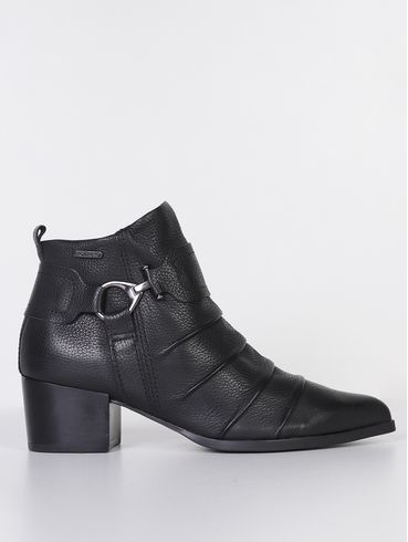 Bota Cano Curto Bottucson Bottero Feminina PRETO