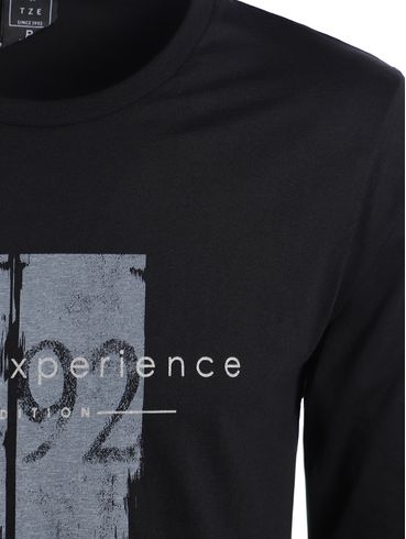 Camiseta Manga Longa Masculina PRETO
