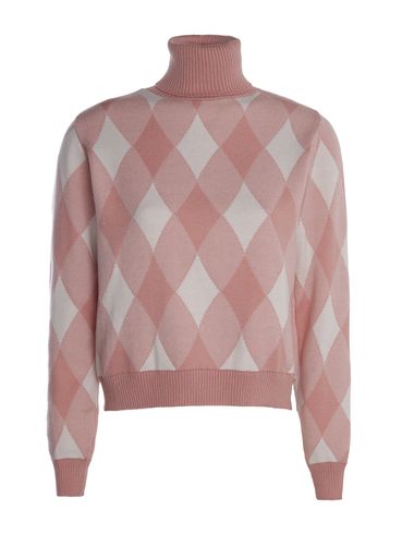 Blusão Tricot Xadrez Feminino ROSE