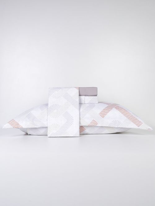 Jogo de Lençol King Duplo Altenburg CINZA