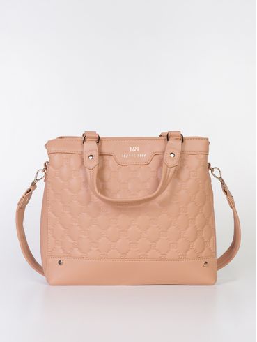 Bolsa Matelassê Rafitthy Feminina CARAMELO