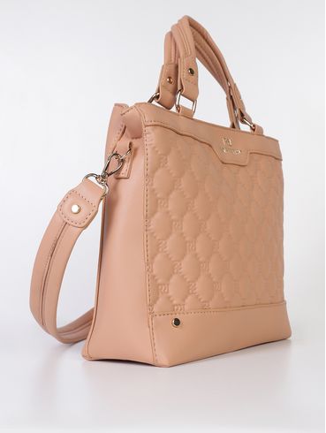 Bolsa Matelassê Rafitthy Feminina CARAMELO