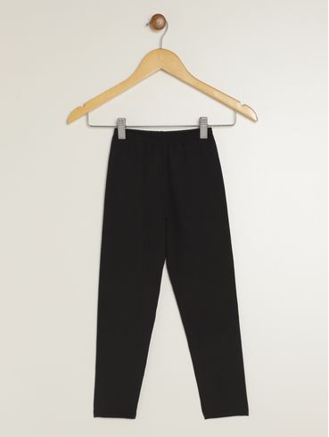 Ceroula Térmica Juvenil Para Menino - PRETO