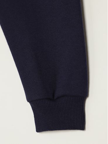 Calça Moletom Infantil Para Bebê - MARINHO