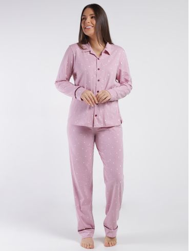 Pijama Americano Feminino ROSA