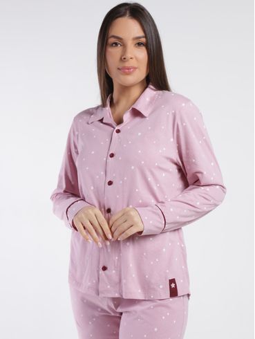 Pijama Americano Feminino ROSA