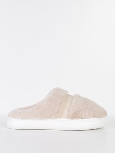 Pantufa Celine Feminina Flowfa BEGE