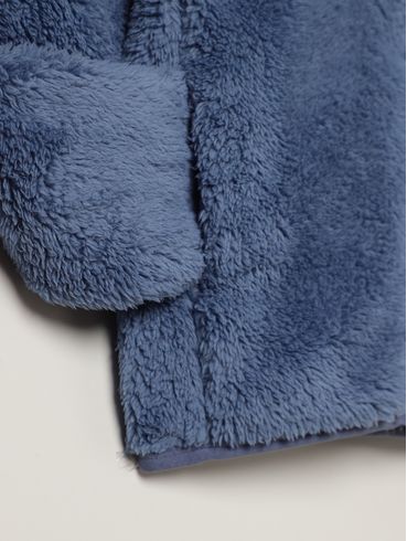 Jaqueta Moletom Juvenil Para Menina - AZUL CLARO