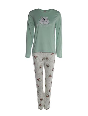 Pijama Longo Feminino VERDE