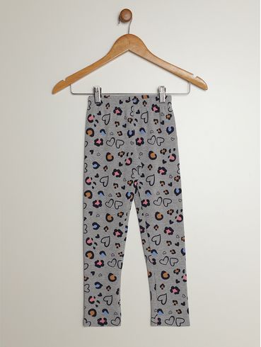 Calça Infantil Molecotton Para Menina - MESCLA