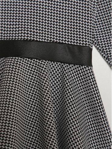 Vestido Godê Infantil Para Menina - PRETO
