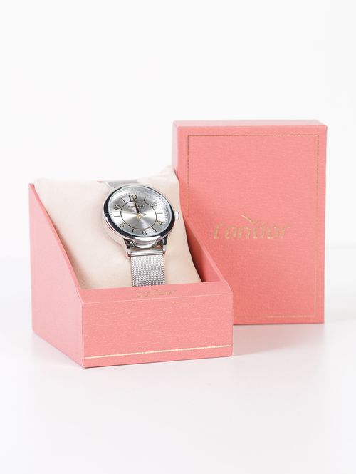 Relógio Condor Feminino PRATA