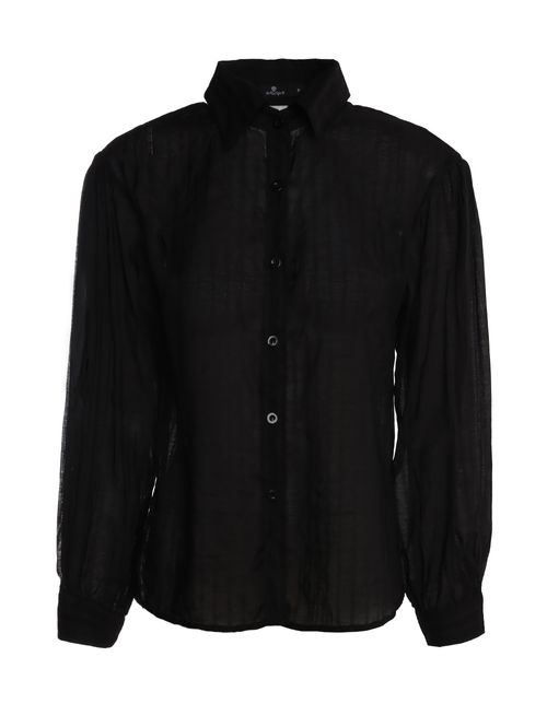 Camisa Listrada Autentique Feminina PRETO