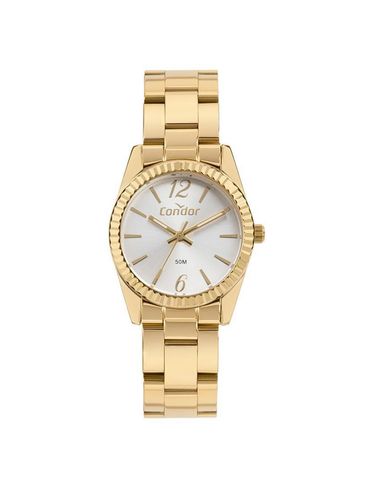 Relógio+Acessório Condor Feminino DOURADO