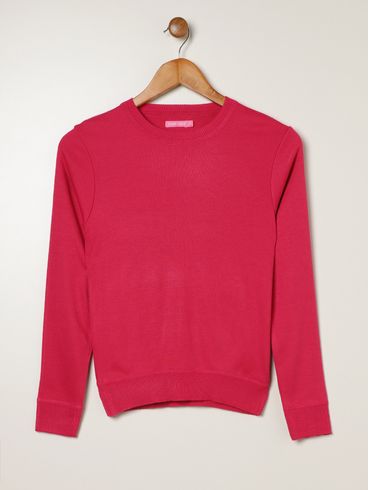 Blusão Tricot Juvenil Para Menina - PINK